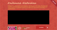 Desktop Screenshot of knihovnahalenkov.cz